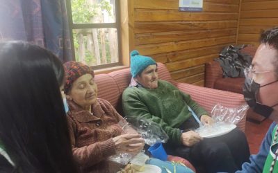 Ayuda Urbana entrega abrigo, compañía y apoyo a ancianos y familias necesitadas de Ñuble